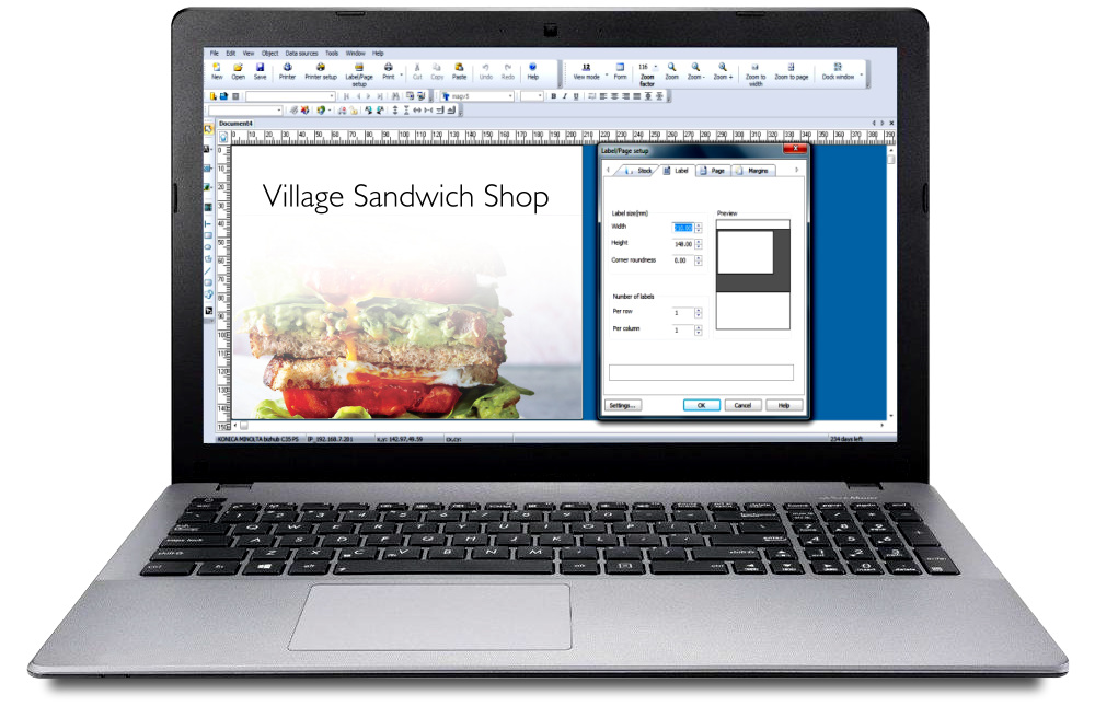 Etiket Baskı Programı - Teklynx Labelview ve Codesoft